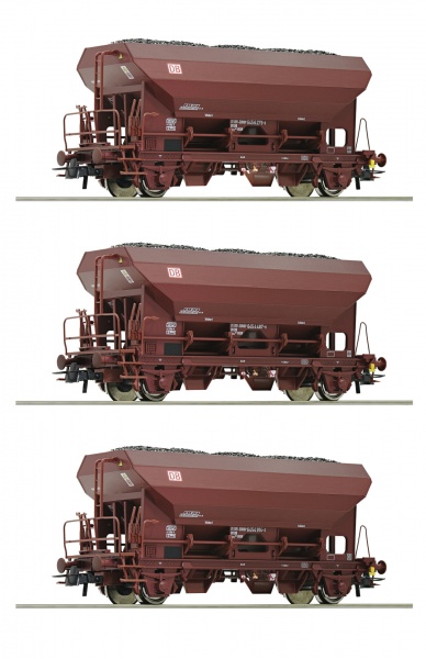 Set of 3 hopper cars<br /><a href='images/pictures/Roco/Roco-76170.jpg' target='_blank'>Full size image</a>